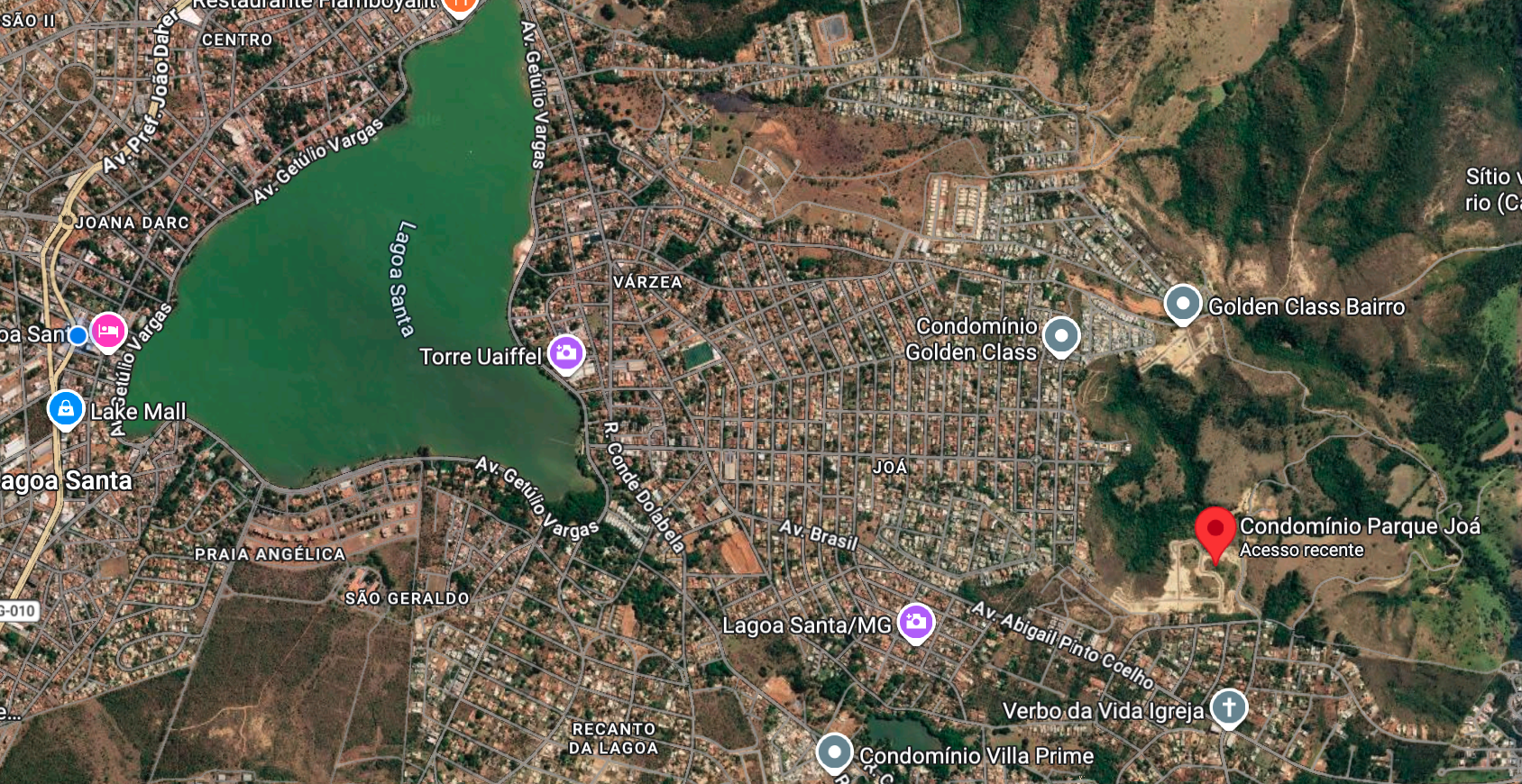 Localização de Parque Joá